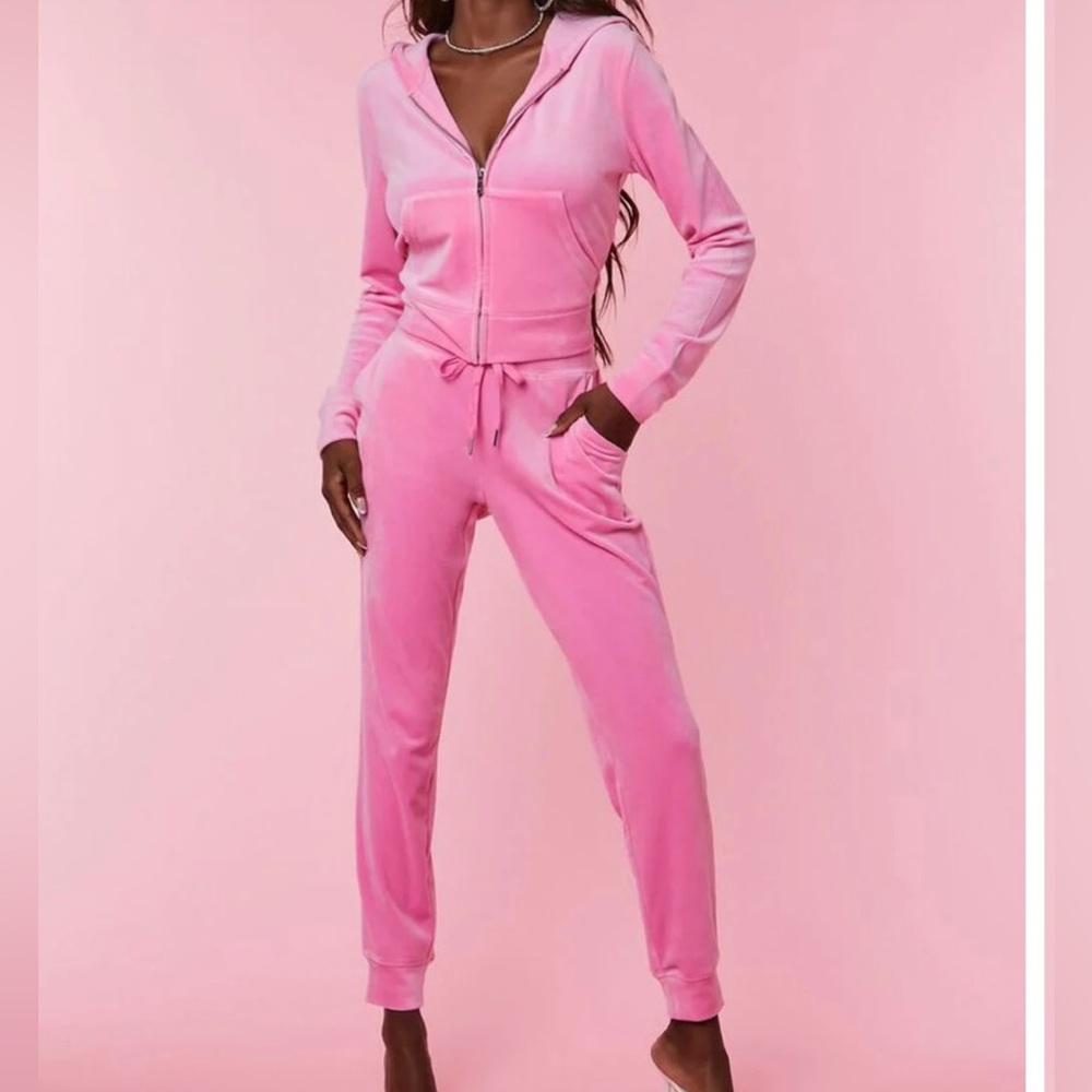 Juicy Couture x Forever 21 Pink Plus Size Jogger Pants SNWT 2023